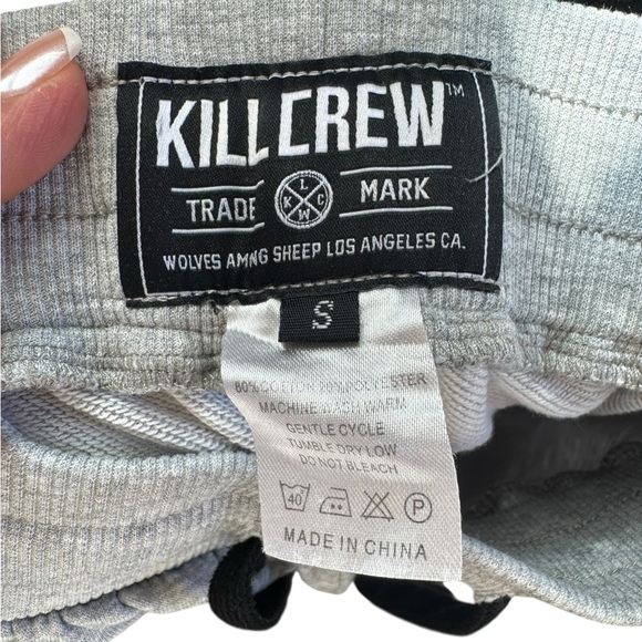 Kill Crew Light Gray Woman Joggers - Picture 5 of 5